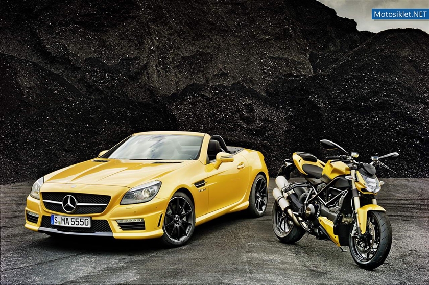 DucatiStreetfighter-Mercedes-SLK55AMG-001