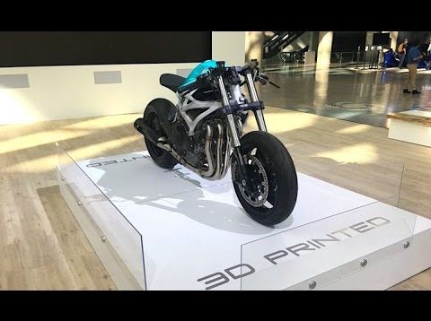 3D Printer ile Motosiklet Şasisi Yaptılar