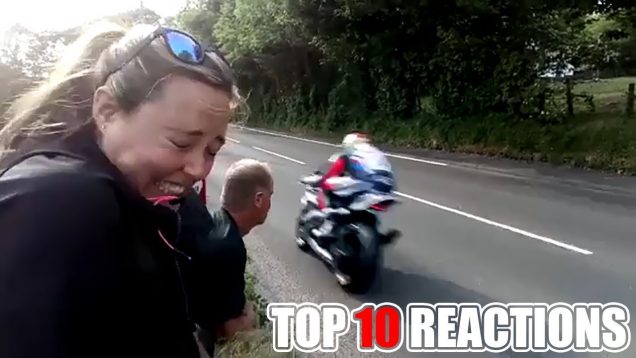 ISLE OF MAN TT yarışından geçişlere en iyi tepkiler