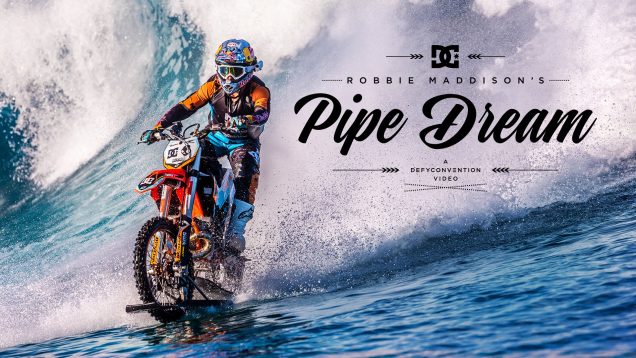 Okyanusta Motosiklet ile Sörf Yapmak !
