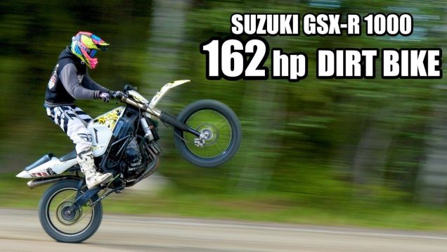 SUZUKI GSXR 1000’i MotoCross’a çevirdi