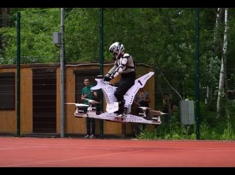 Uçan Motosiklet: Hoversurf Scorpion 1