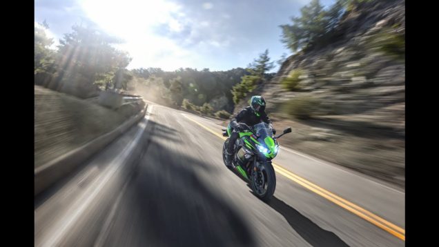 2020 Kawasaki Ninja 650 tanıtım videosu