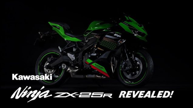2020 Kawasaki Ninja ZX-25R ortaya çıktı