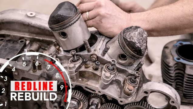 İzlerken hipnotize olacaksınız! Harley Motor Yenileme!