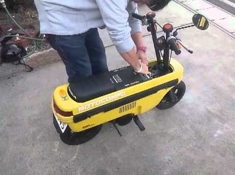 Honda’nın katlanır motosikleti