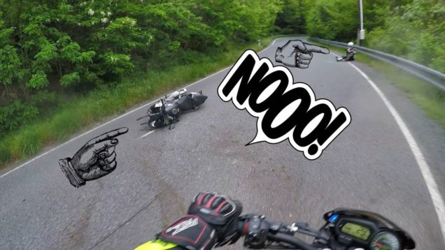 Virajı alamayan motorcu ve sonrasında olanlar