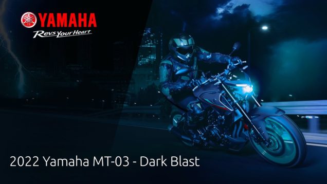 2022 Yamaha MT-03 – Dark Blast